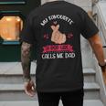 My Favorite K-Pop Girl Calls Me Dad K-Pop Girl Men's Back Print T-Shirt My Favorite K-Pop Girl Calls Me Dad K-Pop Girl Men's Back Print T-Shirt