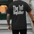 French Bulldog Dog Dad Dogfather Dogs Daddy Father Men's Back Print T-Shirt