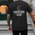 Frenchie Dad Lover Owner French Bulldog Father Daddy Papa Men Women Girls Kids Men's Back Print T-Shirt