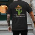 Fun Hilarious Dad-In-Law Humor Father-In-Law Men's Back Print T-Shirt