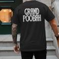 Grand Poobah Shirt For Fathers Day Dad T-Shirt Men's Back Print T-Shirt