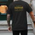 Grandpa Granddad Shirt Best Granddad In The Galaxy Men's Back Print T-Shirt Grandpa Granddad Shirt Best Granddad In The Galaxy Men's Back Print T-Shirt