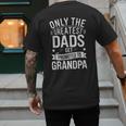 Only The Greatest Dads Get Promoted To Grandpa Shirt Men Men's Back Print T-Shirt Only The Greatest Dads Get Promoted To Grandpa Shirt Men Men's Back Print T-Shirt