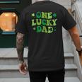 Groovy St Patrick's Day Apparel One Lucky Dad Shirt Small Modern Groovy St Patrick's Day Shirt Men's Back Print T-Shirt Groovy St Patrick's Day Apparel One Lucky Dad Shirt Small Modern Groovy St Patrick's Day Shirt Men's Back Print T-Shirt