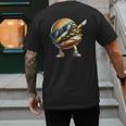 Hamburger Dabbing Kids Men Women Dab Dance Cheeseburgers Dad Men's Back Print T-Shirt