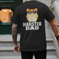 Hamster Dad Father's Day Animal Whisperer Rodent Lover Men's Back Print T-Shirt