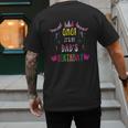 Happy Birthday Dad Men's Back Print T-Shirt