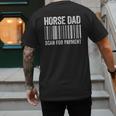 Horse Dad Scan For Payment Shirt Men Horse Lover Daddy Men's Back Print T-Shirt Horse Dad Scan For Payment Shirt Men Horse Lover Daddy Men's Back Print T-Shirt