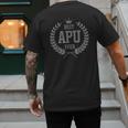 Hungarian Dad Apu Apparel Best Apu Ever Men's Back Print T-Shirt