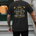 It's My Dad's 45th Birthday Happy Birthday 45 Years Old Men's Back Print T-Shirt