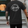 My Jokes Are Officially Dad Jokes Father's Day Men's Back Print T-Shirt