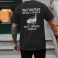Just Another Bbq Grill Barbecue Meat Grilling Dad Men Men's Back Print T-Shirt