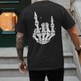 Just A Dad Who Always Came Back 2 Sided Skeleton Men's Back Print T-Shirt Just A Dad Who Always Came Back 2 Sided Skeleton Men's Back Print T-Shirt