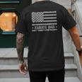 Karate Dad America US Flag Patriot Vintage Men's Back Print T-Shirt Karate Dad America US Flag Patriot Vintage Men's Back Print T-Shirt
