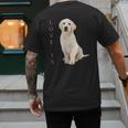 Labrador Retriever Shirt Women Men Lab Mom Dad Dog Tee Men's Back Print T-Shirt