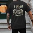 I Am Man King Powerful Dad Afro Melanin Men's Back Print T-Shirt I Am Man King Powerful Dad Afro Melanin Men's Back Print T-Shirt