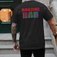 Marvel Spider-Man Amazing Dad Birthday Father’s Day Men's Back Print T-Shirt