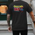 Marvel Spider-Man Amazing Dad Comic Book Father's Day Men's Back Print T-Shirt