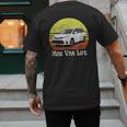 Mini Van Life Soccer Mom Dad Parent For Parents Men's Back Print T-Shirt Mini Van Life Soccer Mom Dad Parent For Parents Men's Back Print T-Shirt