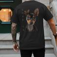 Miniature Pinscher Shirt Dog Mom Dad Tshirt Love Puppy Pet Men's Back Print T-Shirt