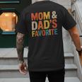 Mom & Dad's Favorite Men's Back Print T-Shirt Mom & Dad's Favorite Men's Back Print T-Shirt