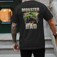 Monster Truck Dad Monster Truck Are My Jam Adults Kids Men's Back Print T-Shirt