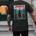 MonsterMuttz Great Dane Jowls Paws Top Drooling Dog Mom Dog Dad Men's Back Print T-Shirt