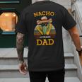 Nacho Average Dad Father Joke Vintage Cinco De Mayo Men's Back Print T-Shirt