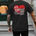 Nebelung Cat 1 Dad Father's Day Daddy Heart Decor For Men Women Kids Men's Back Print T-Shirt