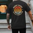 Nerdy Dads Build Character Men's Back Print T-Shirt Nerdy Dads Build Character Men's Back Print T-Shirt