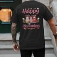 Norwegian Forest Cat Happy Meowentines Valentine Dad Mom Men's Back Print T-Shirt Norwegian Forest Cat Happy Meowentines Valentine Dad Mom Men's Back Print T-Shirt