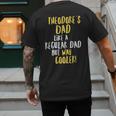 Theodore's Dad Text Men Boys Men's Back Print T-Shirt