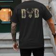 Old School Camo Dad Hunting Camouflage Deer Father's Day Men's Back Print T-Shirt Old School Camo Dad Hunting Camouflage Deer Father's Day Men's Back Print T-Shirt