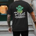 Plant Daddy Cactus Gardener Jokes Grandpa Plant Dad Men's Back Print T-Shirt