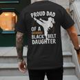 Proud Dad Of A Belt Daughter Men's Back Print T-Shirt Proud Dad Of A Belt Daughter Men's Back Print T-Shirt