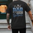Proud Dad Of a Class Of 2026 Graduate Senior Graduation Men's Back Print T-Shirt