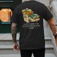 Proud Member Of The Just Resting My Eyes Club Dad Men's Back Print T-Shirt