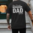 Redskins Goshen Best Freakin' Dad Ever HS Men's Back Print T-Shirt Redskins Goshen Best Freakin' Dad Ever HS Men's Back Print T-Shirt