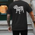 Rescue Is My Favorite BreedShirt Pitbull Mam Dad Shirt Men's Back Print T-Shirt