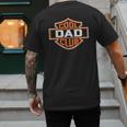 Retro Cool Dad Club Birthday Father's Day For Men Men's Back Print T-Shirt