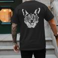 Retro Corgi Dad Dog Owner Pet Welsh Corgi Fathers Day Men's Back Print T-Shirt