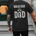 RockStar Dad Men's Back Print T-Shirt