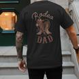 Rodeo Dad Western Cowboy Birthday Boy Family Matching Party Men's Back Print T-Shirt Rodeo Dad Western Cowboy Birthday Boy Family Matching Party Men's Back Print T-Shirt