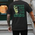 Saturdays Are Fore The Dads Golf Men's Back Print T-Shirt