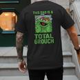 Sesame Street Father's Day Total Grouch Dad Men's Back Print T-Shirt Sesame Street Father's Day Total Grouch Dad Men's Back Print T-Shirt