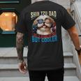 Shih Tzu Dad Like A Regular Dad But Cooler Dog Father's Day Men's Back Print T-Shirt Shih Tzu Dad Like A Regular Dad But Cooler Dog Father's Day Men's Back Print T-Shirt
