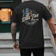 Skeleton Dad Tax Making Sure It's Not Poison Fathers Day Men's Back Print T-Shirt