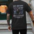 Skeleton No More Mr Nice Guy Meme Men Dad Papa Men's Back Print T-Shirt