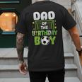 Soccer Dad Birthday Boy Party Soccer Family Matching Men's Back Print T-Shirt Soccer Dad Birthday Boy Party Soccer Family Matching Men's Back Print T-Shirt