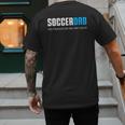 Soccer Dad Cute Men's Back Print T-Shirt